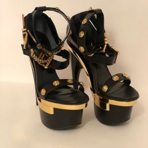 Versace platform heels